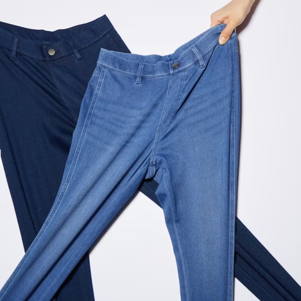 UNOQLO - Denim Ultra Stretch Leggings Pants